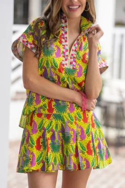 Blouses-Emily McCarthy Poppy Pullover Peekaboo