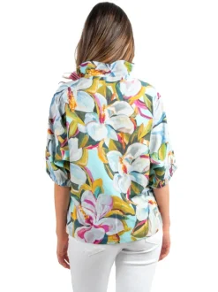 Blouses-Emily McCarthy Poppy Top Magnolia