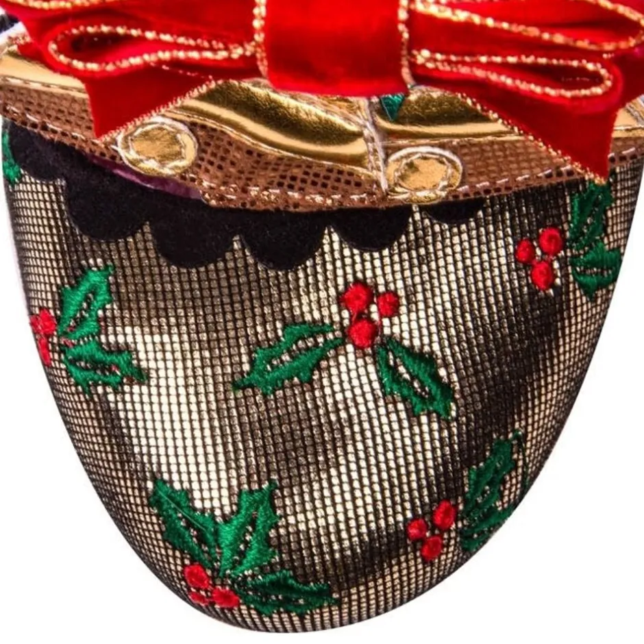 Heel-Irregular Choice Jingle Bells Gold