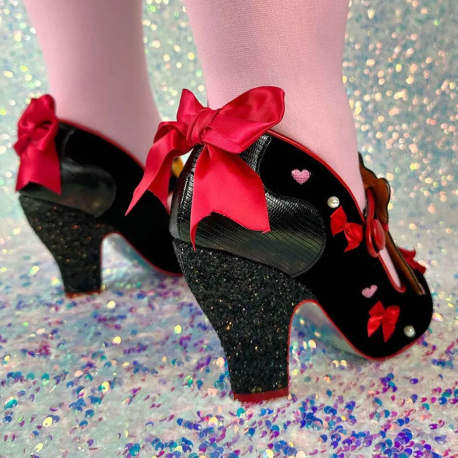 Heel-Irregular Choice Kitty-Bow