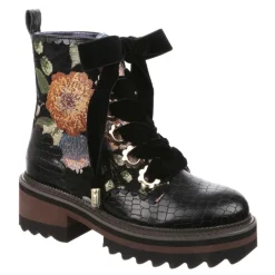Boot-Irregular Choice Morning Stroll Black