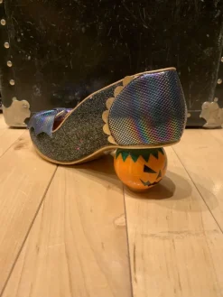 Heel-Irregular Choice Pumpkin Patch Green