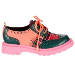 Loafers/Oxfords-Irregular Choice Smart N Spiffy Pink