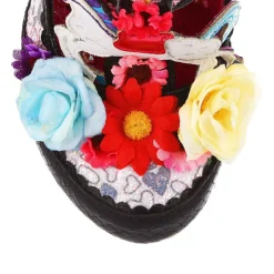Heel-Irregular Choice Swing Around Heel