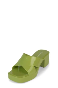 Sandal-Jeffrey Campbell Bubblegum Lime Green
