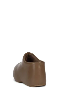 Clog-Jeffrey Campbell Cloggin Dark Natural