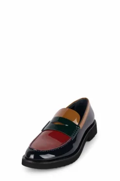 Loafers/Oxfords-Jeffrey Campbell Lenna Loafer Navy