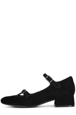 Heel-Jeffrey Campbell Musical Black Suede