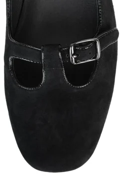 Heel-Jeffrey Campbell Musical Black Suede