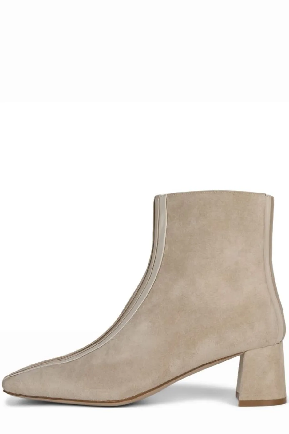 Boot-Jeffrey Campbell Peace-Out Beige Suede Combo