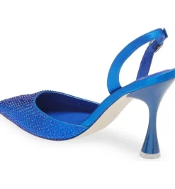 Heel-Jeffrey Campbell Zivote Bright Blue Heel