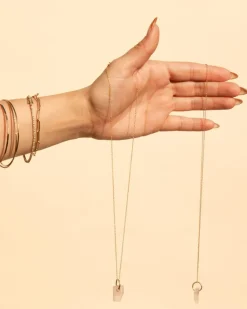 Jewelry-Jurate LA Mystic Rose Quartz Necklace