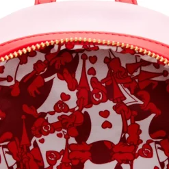 Bags-Loungefly Alice In Wonderland Painting The Roses Red Mini Backpack