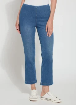 Jeans-Lysse Ankle Denim Baby Bootcut Mid Wash