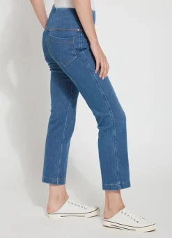 Jeans-Lysse Ankle Denim Baby Bootcut Mid Wash