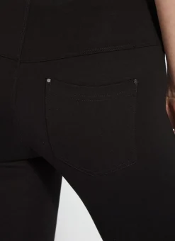 Leggings-Lysse Ponte Toothpick Black Legging