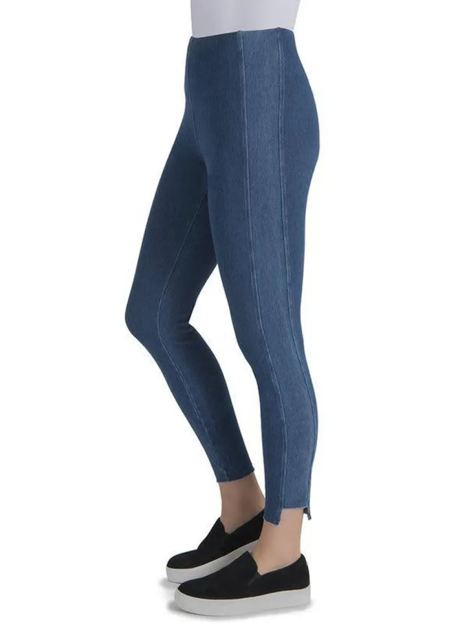 Jeans-Lysse Step Hem Denim Mid Wash