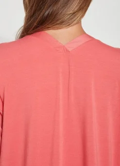 Blouses-Lysse Stevie Top Coral Touch