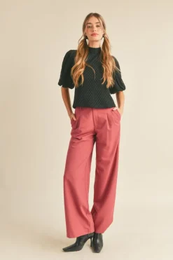 Pants-&Merci &Merci Bethany Pleated Trouser
