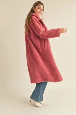 Coats-&Merci &Merci Full Length Teddy Coat