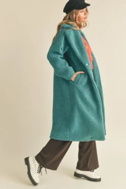 Coats-&Merci &Merci Full Length Teddy Coat