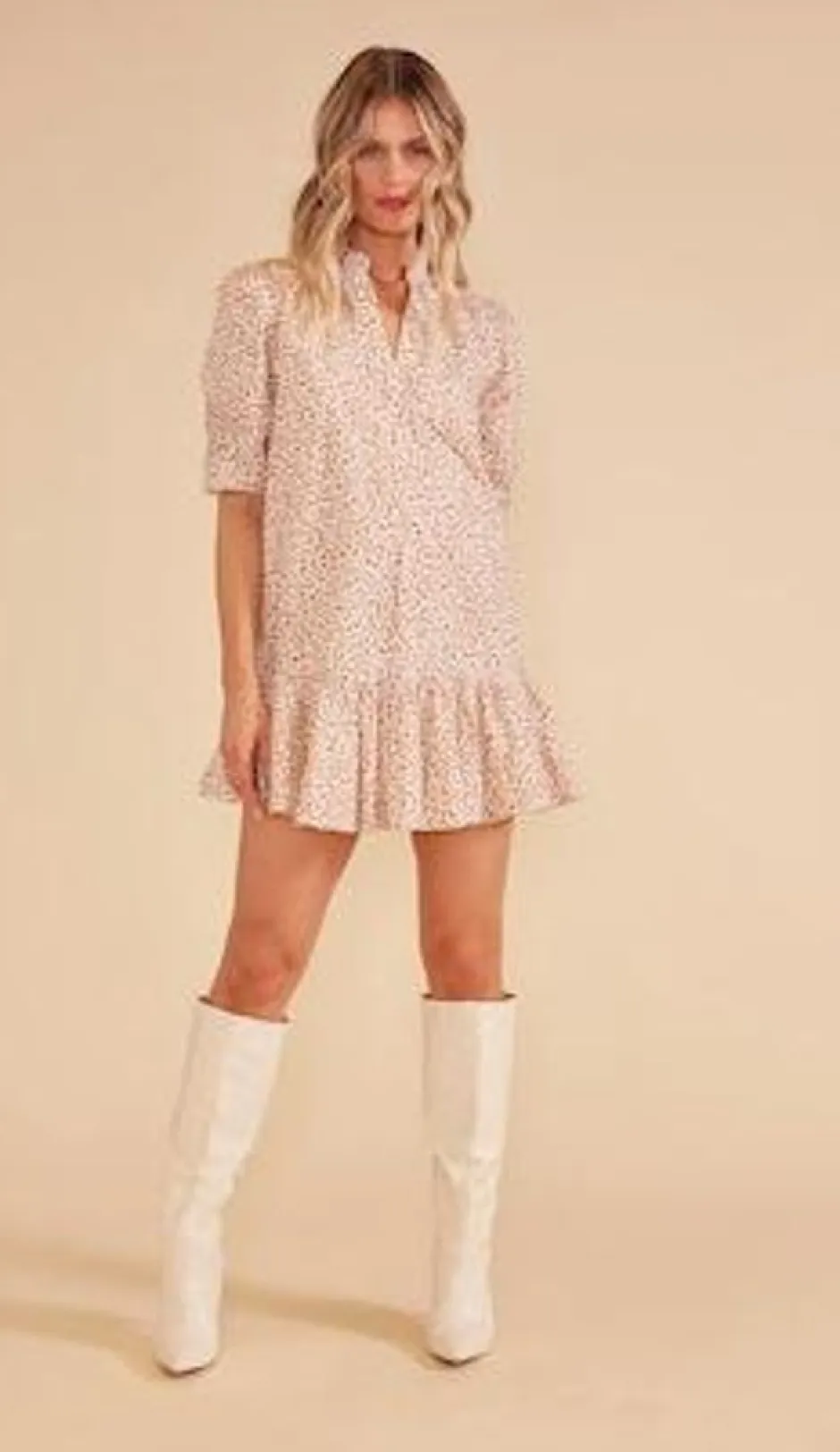 Mini-MINKPINK Freya Belted Mini Dress
