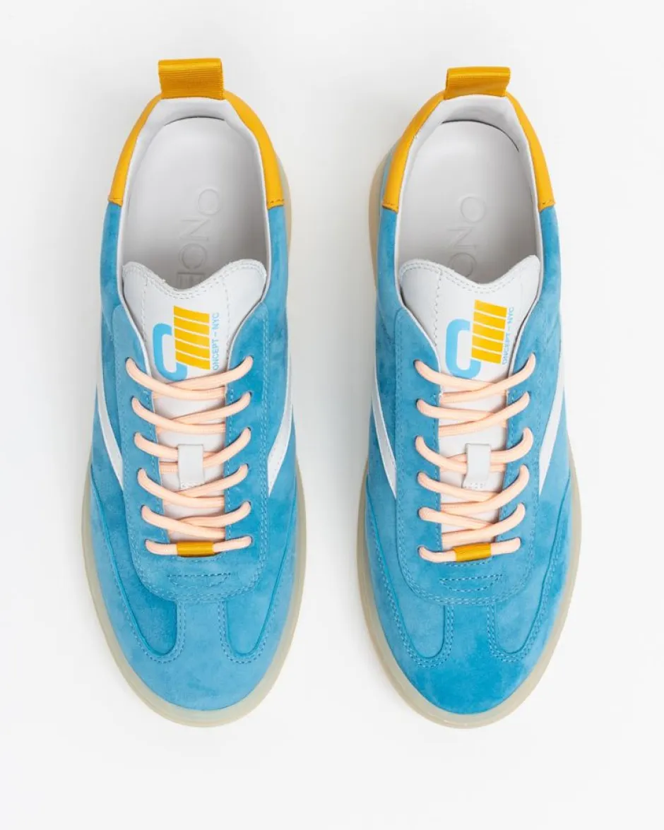 Sneaker-Oncept Panama - Adriatic Blue