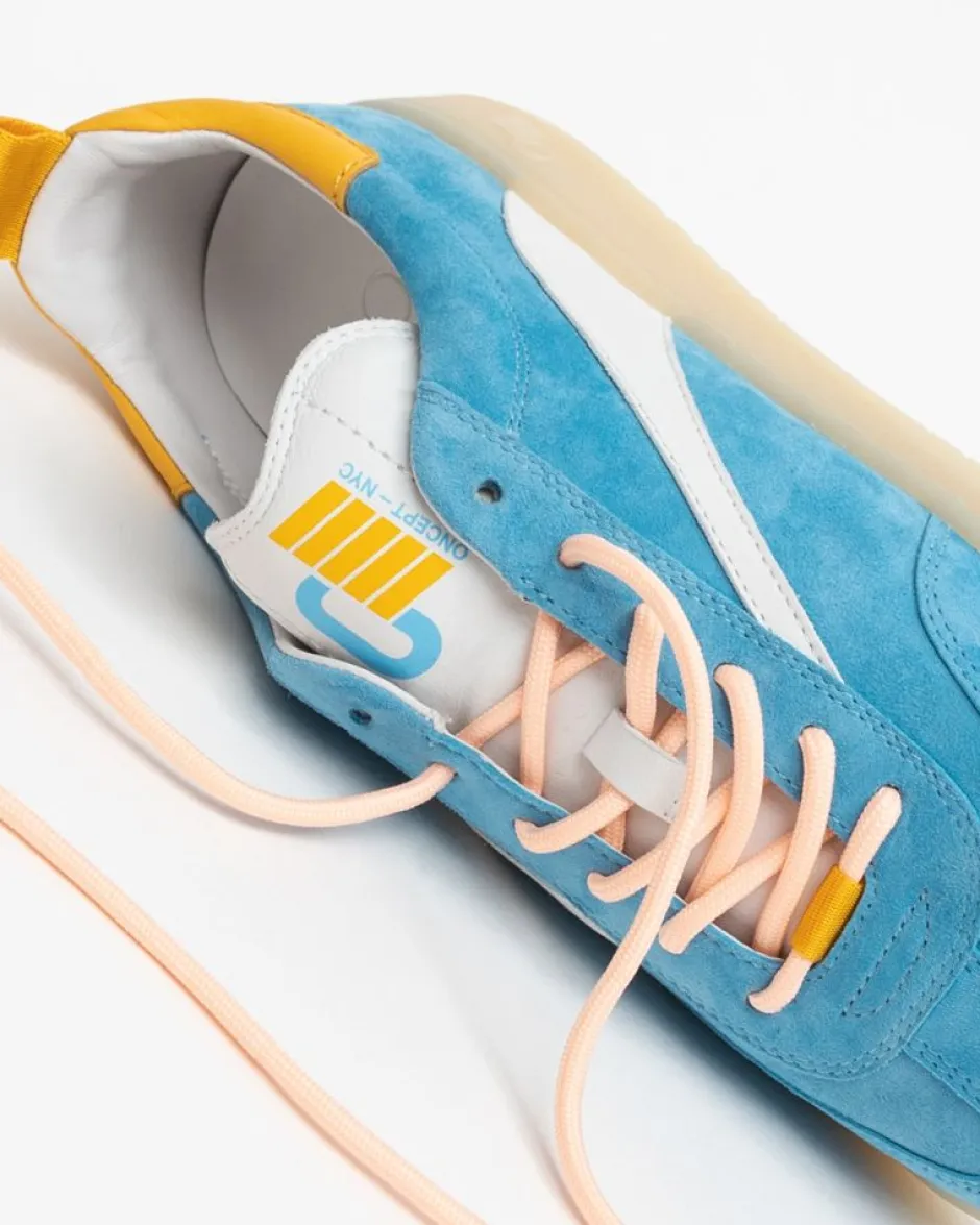 Sneaker-Oncept Panama - Adriatic Blue