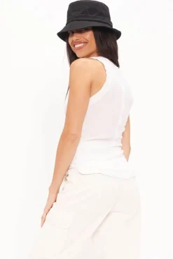 Tanks-Project Social T Adesin Rib Tank White