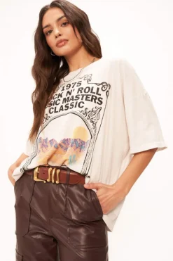 T-Shirts-Project Social T Classic Rock Perfect Bf Tee