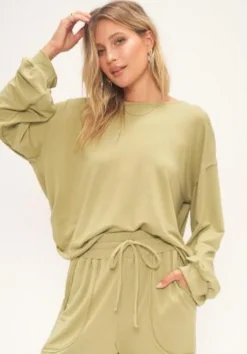 Sweatshirts-Project Social T Faye Twist Back Sweatshirt