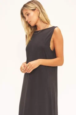 Maxi-Project Social T Gigi Vintage Wash Seamed Dress