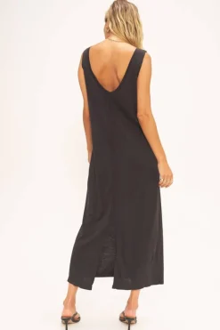 Maxi-Project Social T Gigi Vintage Wash Seamed Dress
