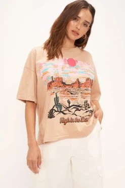 T-Shirts-Project Social T High Desert Bf Tee
