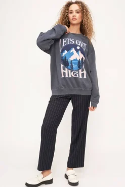 Sweatshirts-Project Social T Let'S Get High Sweatshirt
