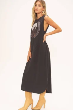 Maxi-Project Social T Lucky Nights Horseshoe Tank Dress