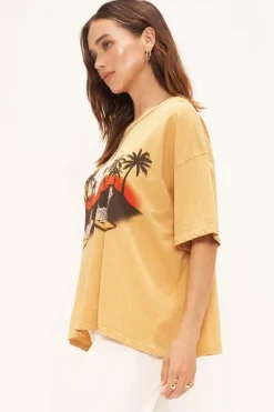T-Shirts-Project Social T Perfect Bf Tee Iced Coffee