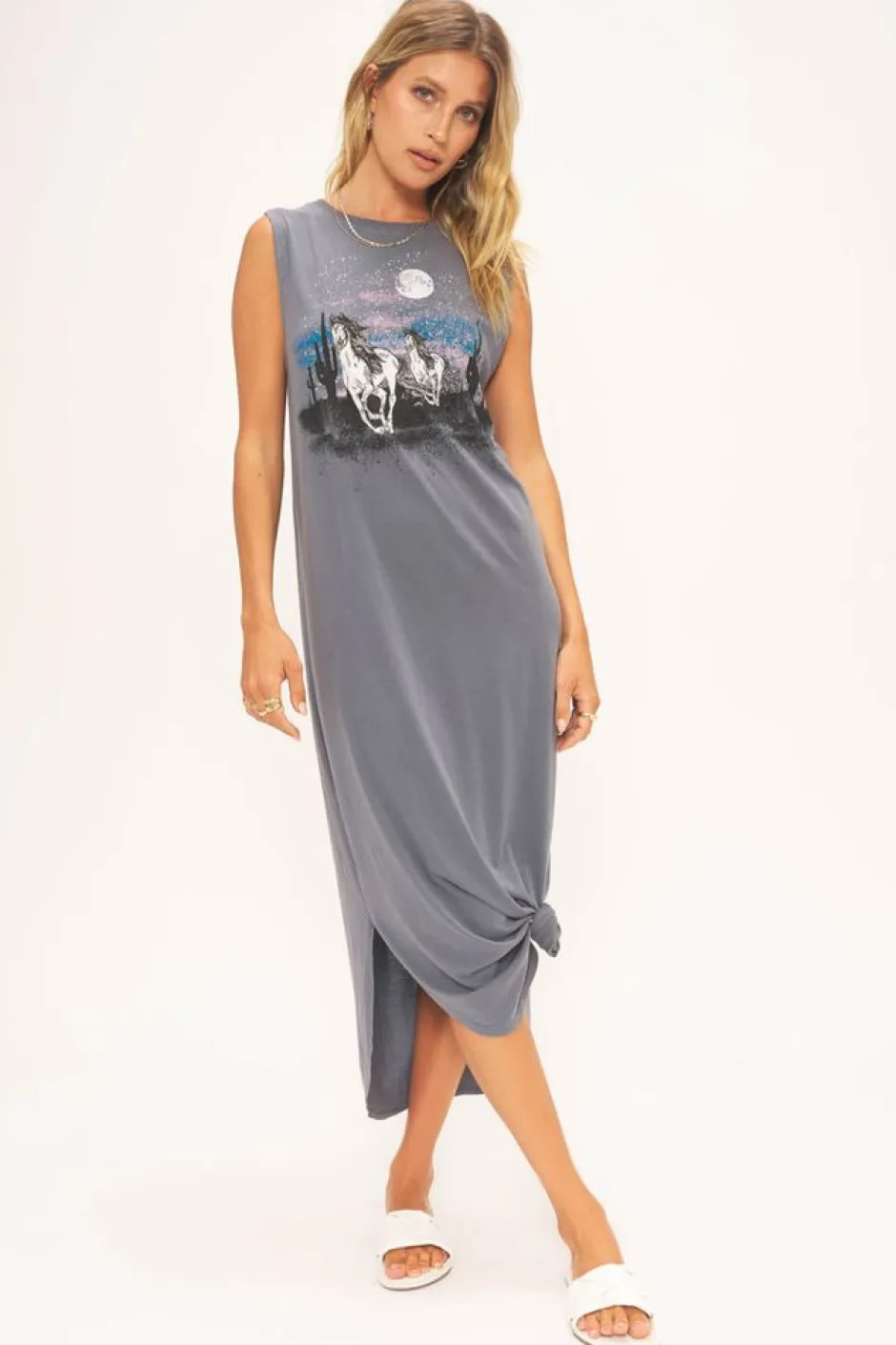 Maxi-Project Social T Wild Horses Tank Dress