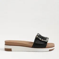 Sandal-Sam Edelman Ariane Black Slide Sandal