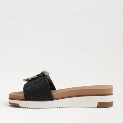 Sandal-Sam Edelman Ariane Black Slide Sandal