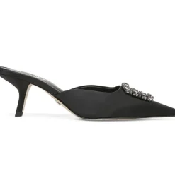 Heel-Sam Edelman Brit Jewel Black Satin