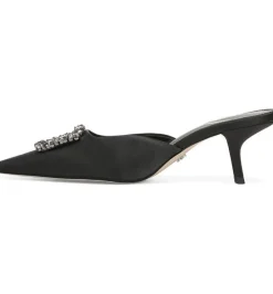 Heel-Sam Edelman Brit Jewel Black Satin