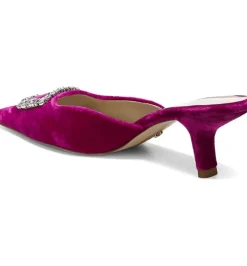 Heel-Sam Edelman Brit Jewel Raspberry Velvet