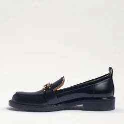 Loafers/Oxfords-Sam Edelman Christy Black Shiny Loafer