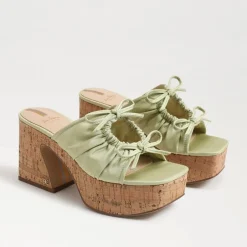 Wedge-Sam Edelman Dova Iced Lime Platform