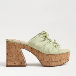 Wedge-Sam Edelman Dova Iced Lime Platform