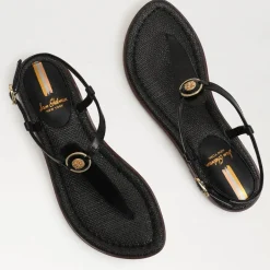 Sandal-Sam Edelman Gigi Black Signet Sandal