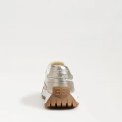 Sneaker-Sam Edelman Layla Sneaker White/Gold