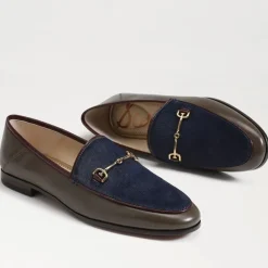 Loafers/Oxfords-Sam Edelman Lorainehudson Navy/Olive/Burg Loafer