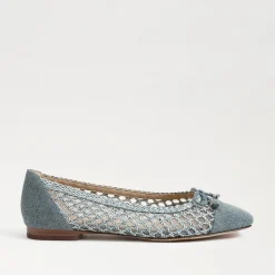 Flat-Sam Edelman May Denim Ballet Flat
